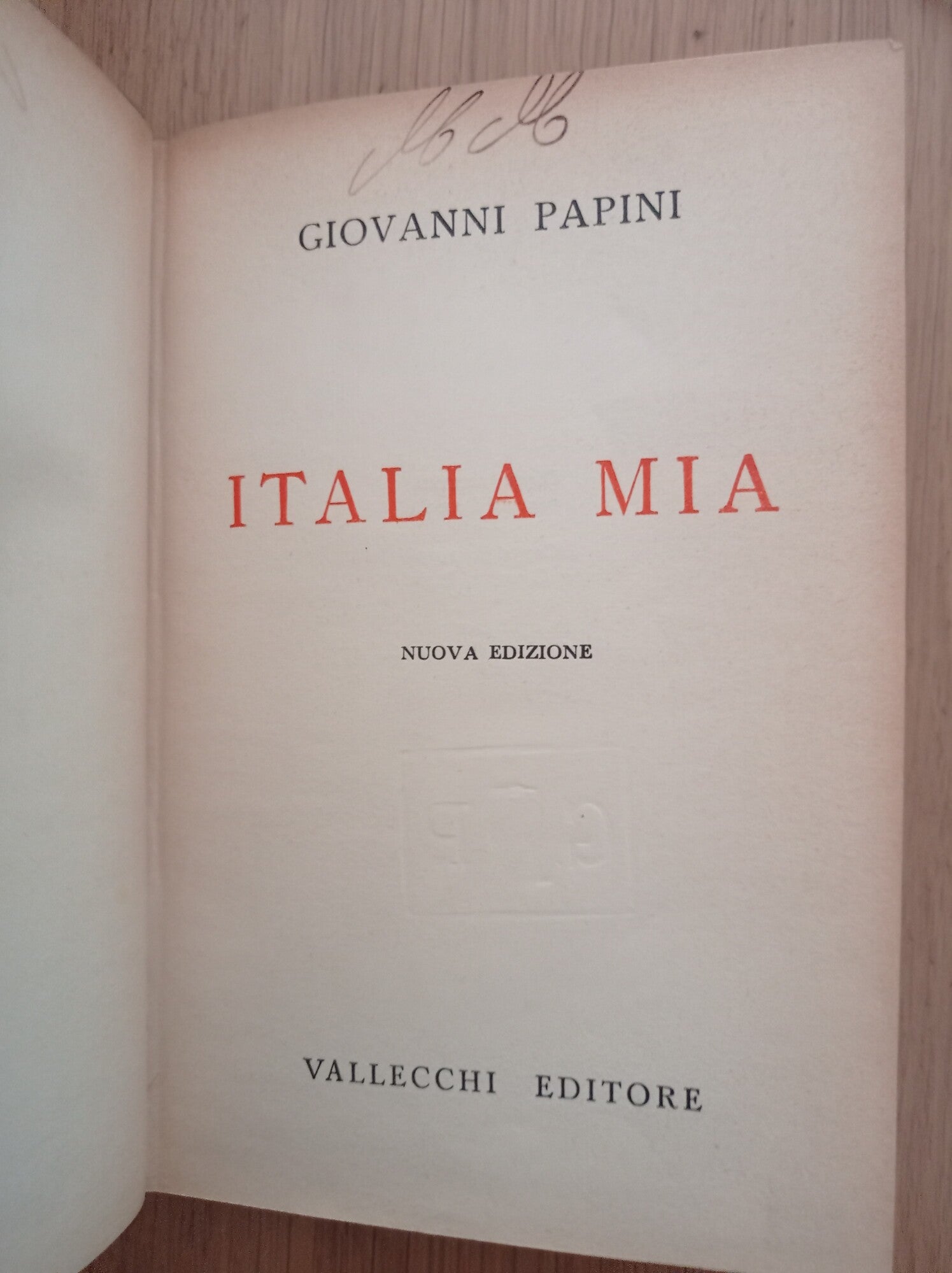 Italia mia - copertina
