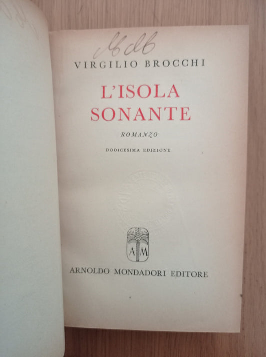 L'isola sonante - copertina