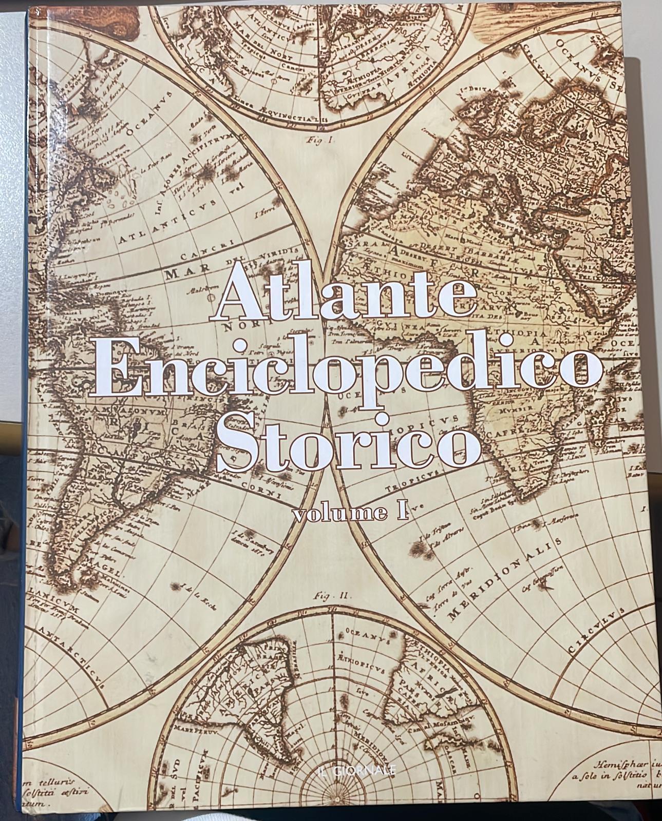 Atlante Enciclopedico Storico. Vol. 1 - copertina