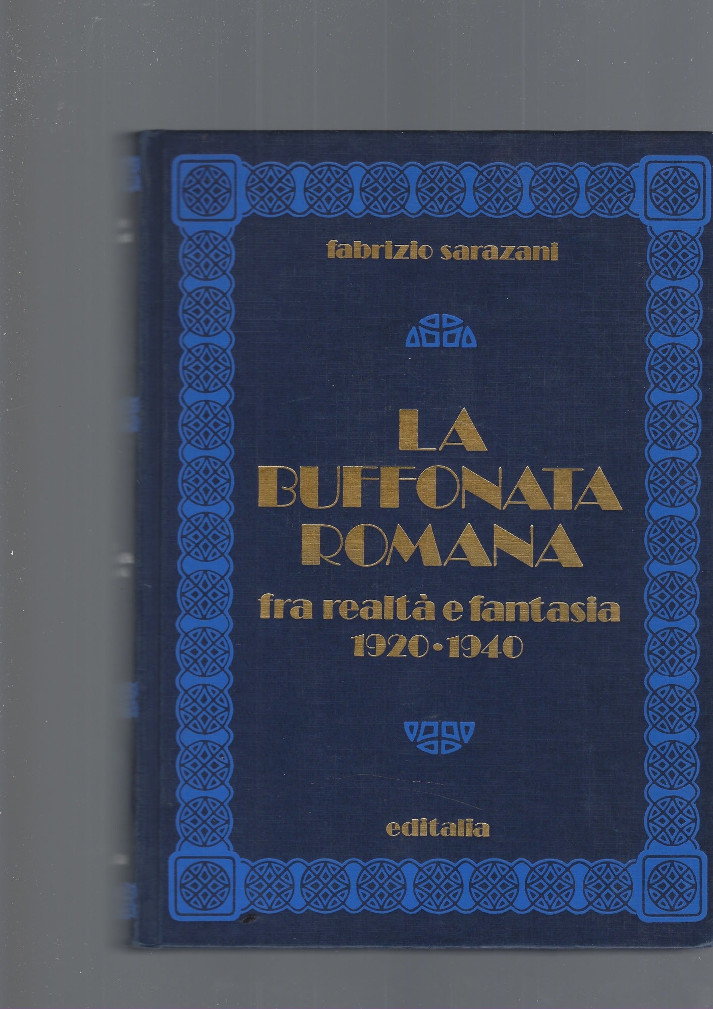 LA BUFFONATA ROMANA - copertina