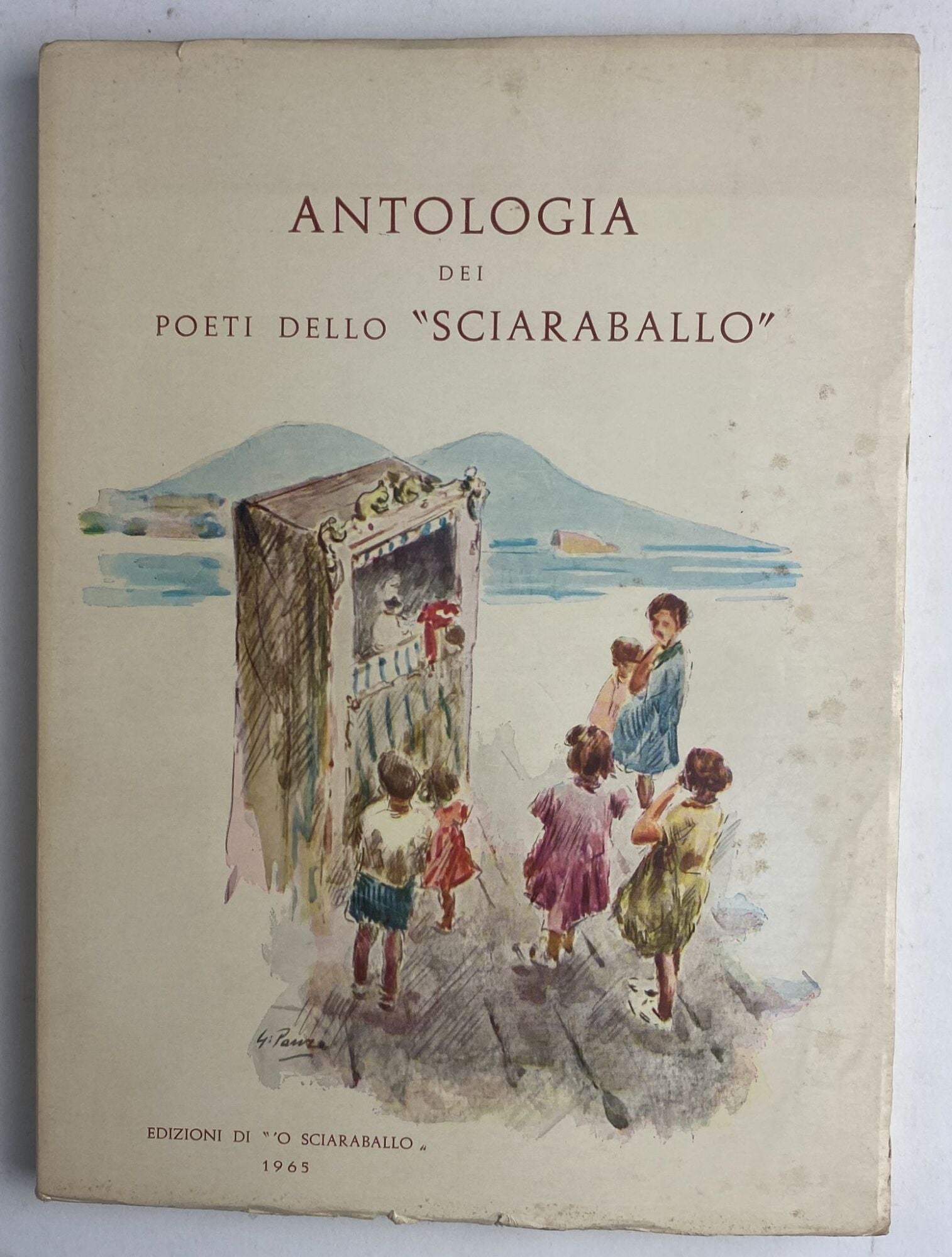 Antologia dei poeti dello "Sciaraballo" - copertina