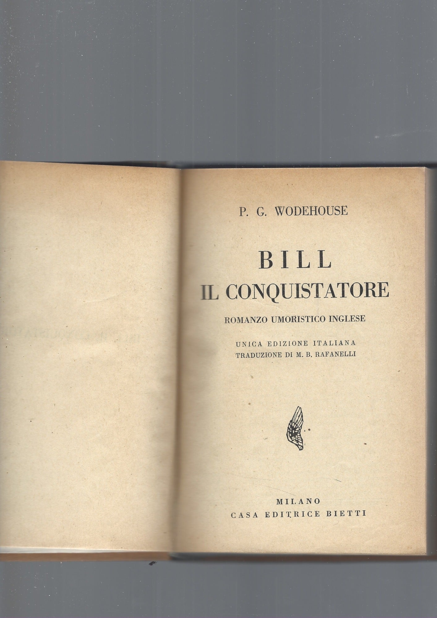 BILL IL CONQUISTATORE - copertina