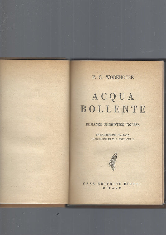 ACQUA BOLLENTE - copertina