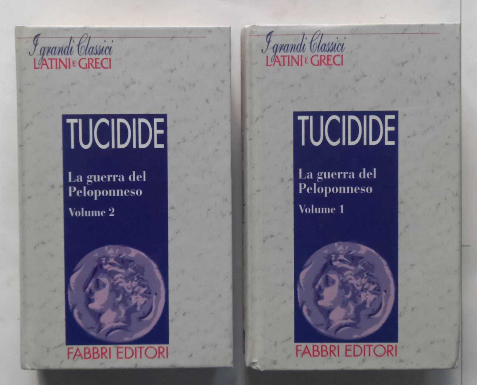 La guerra del Peloponneso. Vol. 1 e 2. - copertina