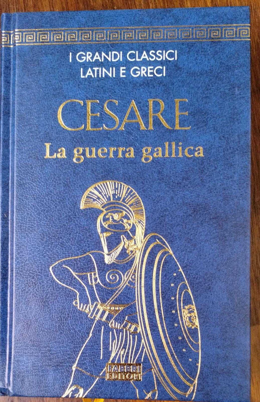 CESARE La guerra gallica - copertina