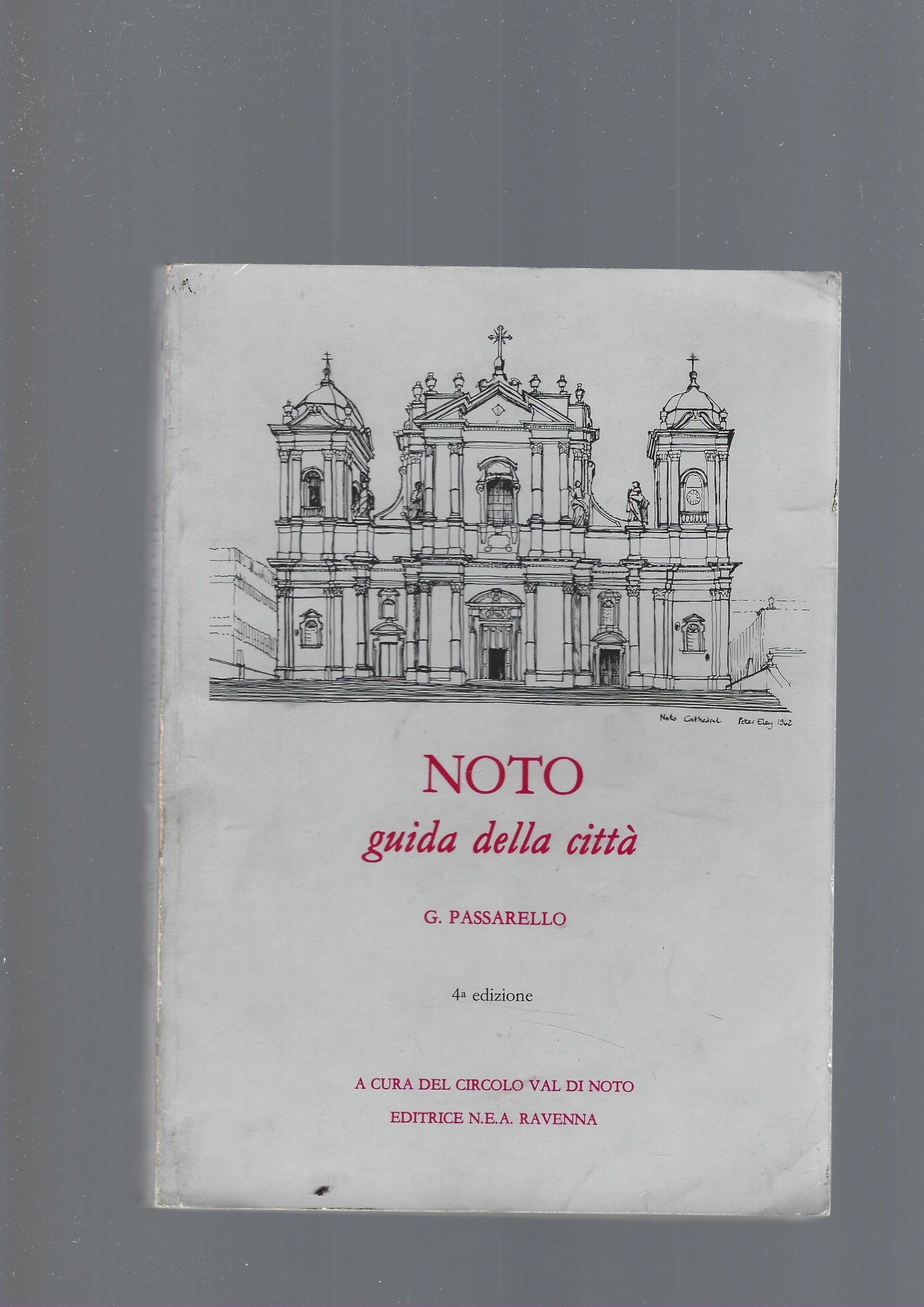 NOTO , GUIDA DELLA CITTA' - copertina
