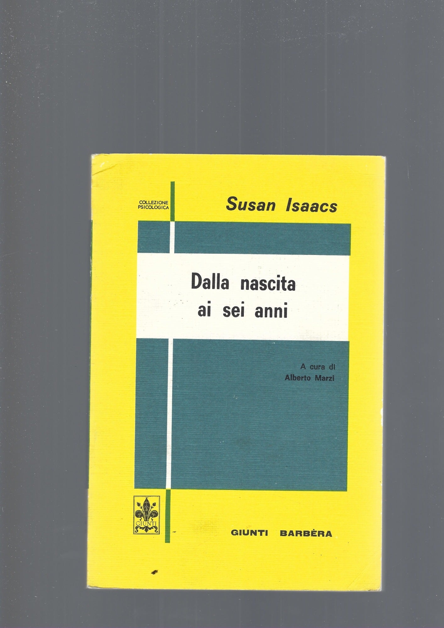 DALLA NASCITA A SEI ANNI - copertina