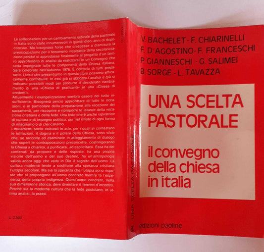 Una scelta pastorale. Il convegno della chiesa in Italia - copertina