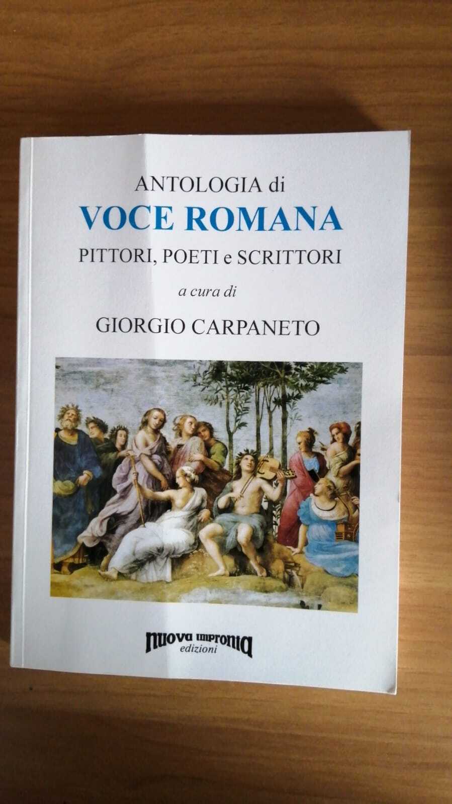 Antologia di  " Voce romana "  : pittori, poeti e scrittori - copertina
