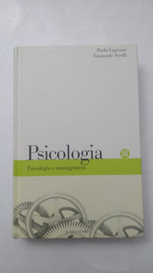 Psicologia: Psicologia e management - copertina