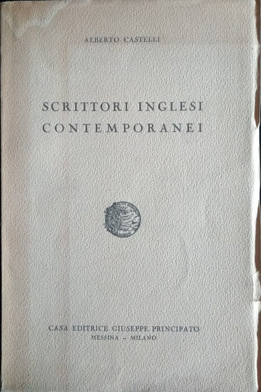 Scrittori inglesi contemporanei - copertina