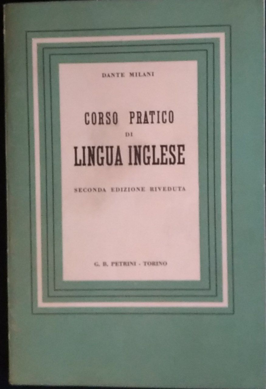 Corso pratico di lingua inglese - copertina