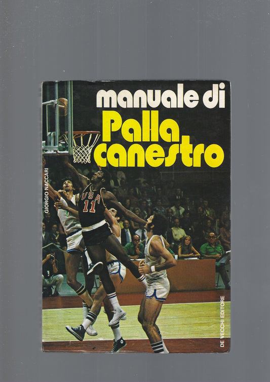 MANUALE DI PALLACANESTRO - copertina