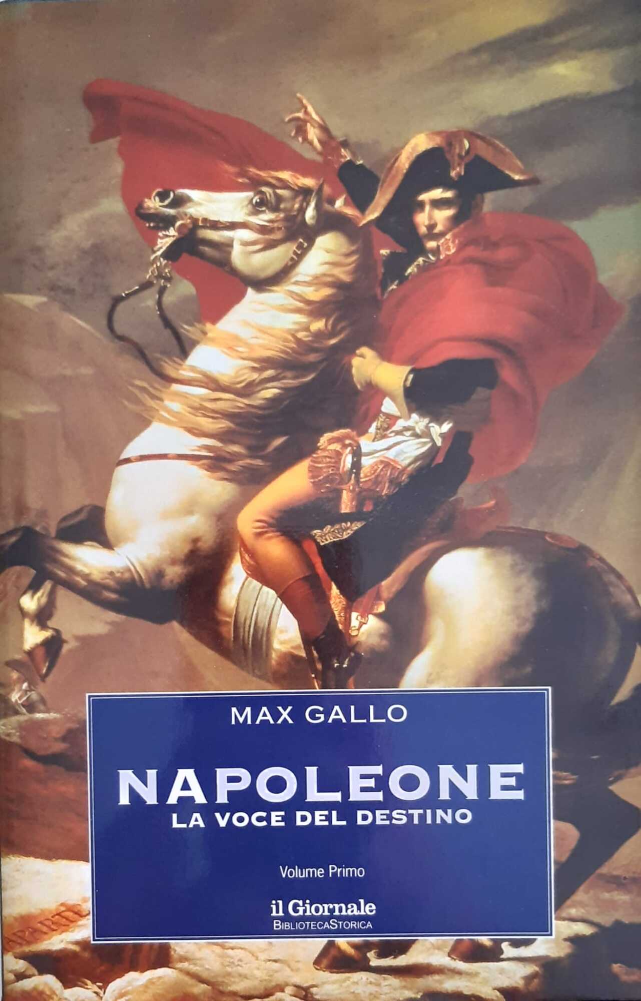 Napoleone - La voce del destino. Volume primo - copertina