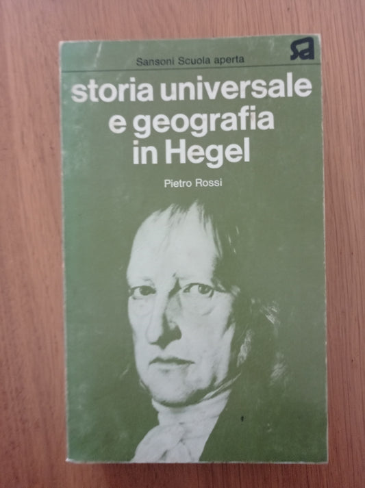 Storia universale e geografia in Hegel - copertina