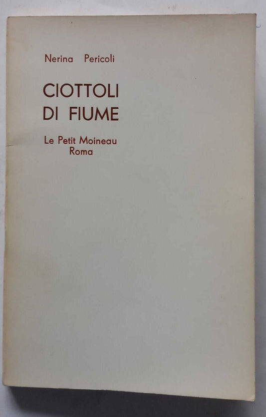 Ciottoli di fiume. - copertina
