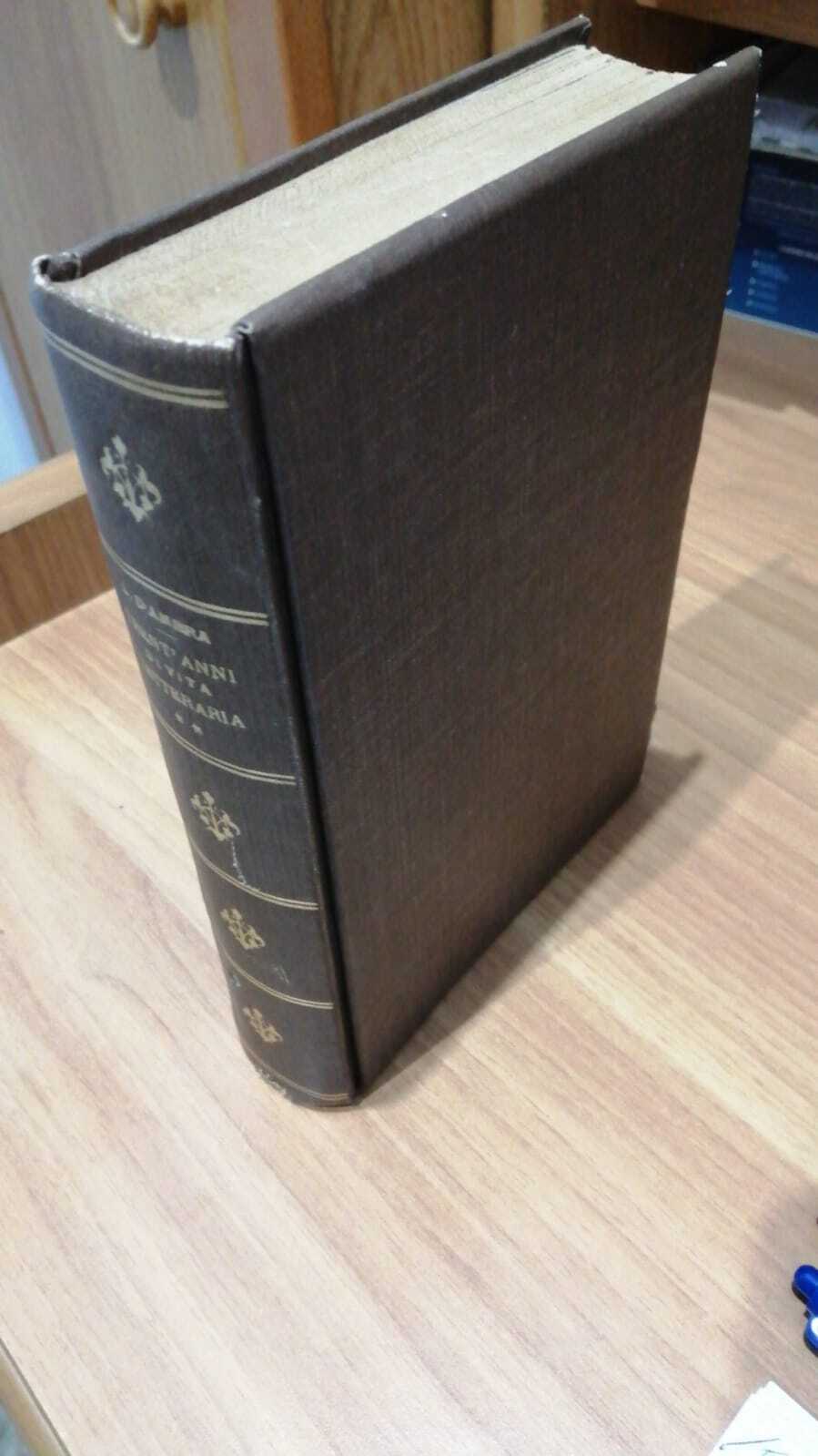 Trent'anni di vita letteraria Vol II. Il viaggio a furia di remi. - copertina