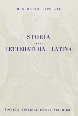 Storia della letteratura latina - copertina