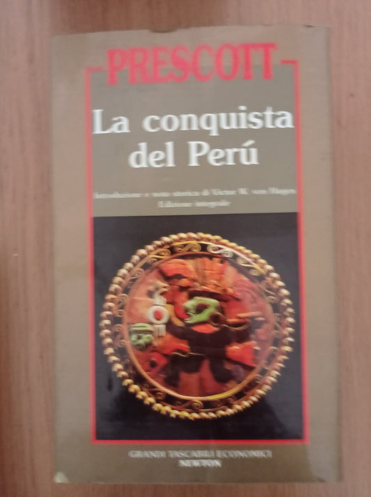 La conquista de Perù - copertina