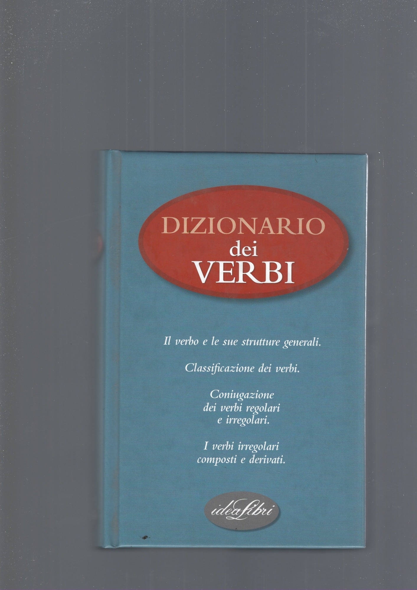 Dizionario dei verbi - copertina
