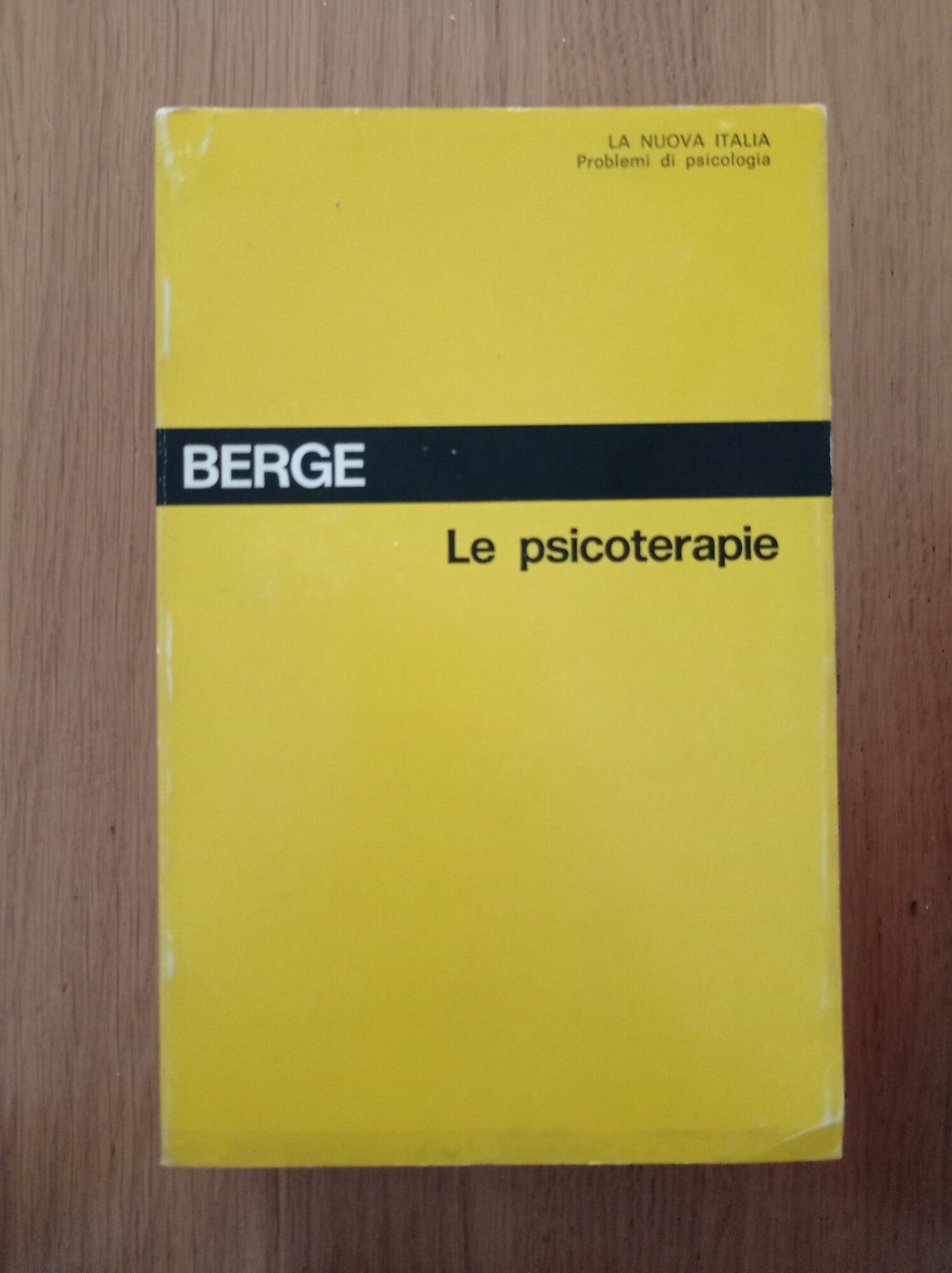 Le psicoterapie - copertina