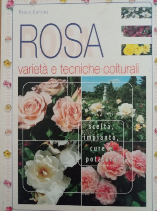 Rosa varietà e teniche colturali - copertina