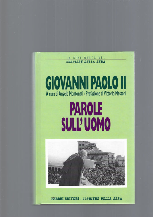 PAROLE SULL' UOMO - copertina