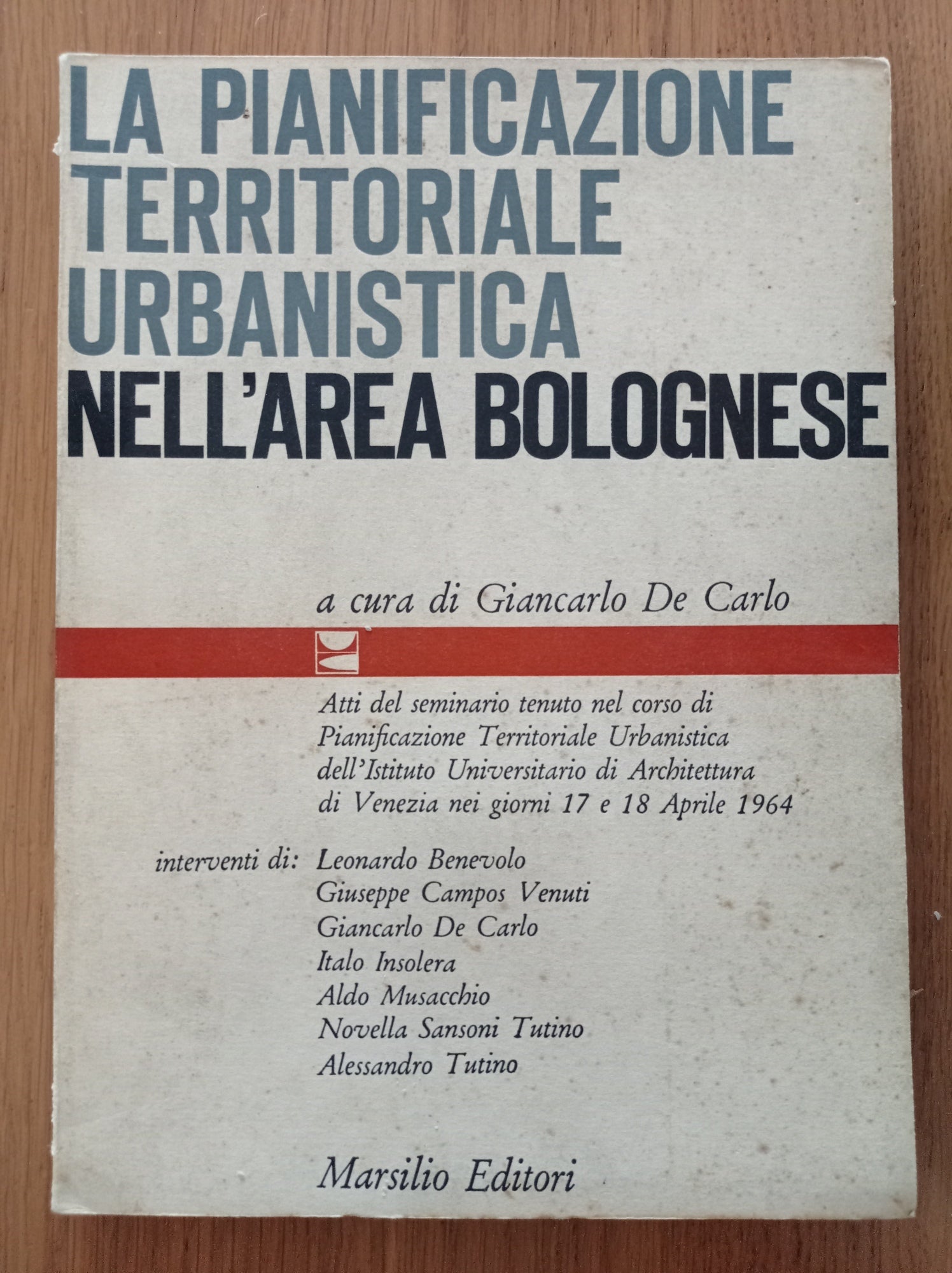 La pianificazione territoriale urbanistica nell'area bolognese - copertina