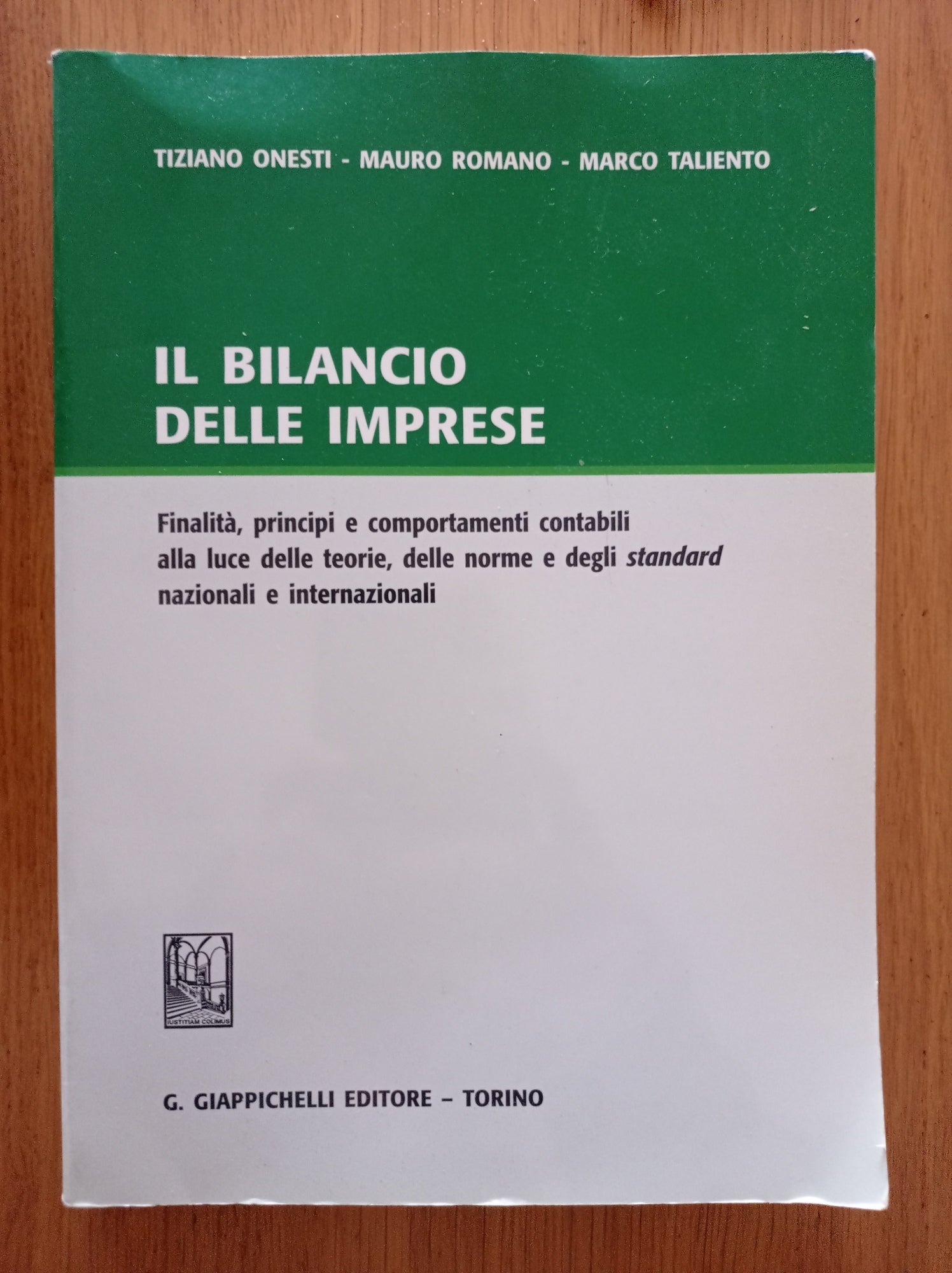 Il bilancio delle imprese. - copertina