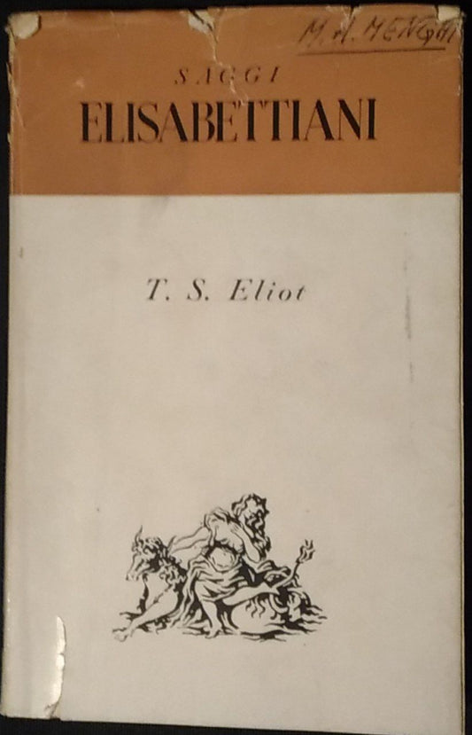 Saggi Elisabettiani - copertina