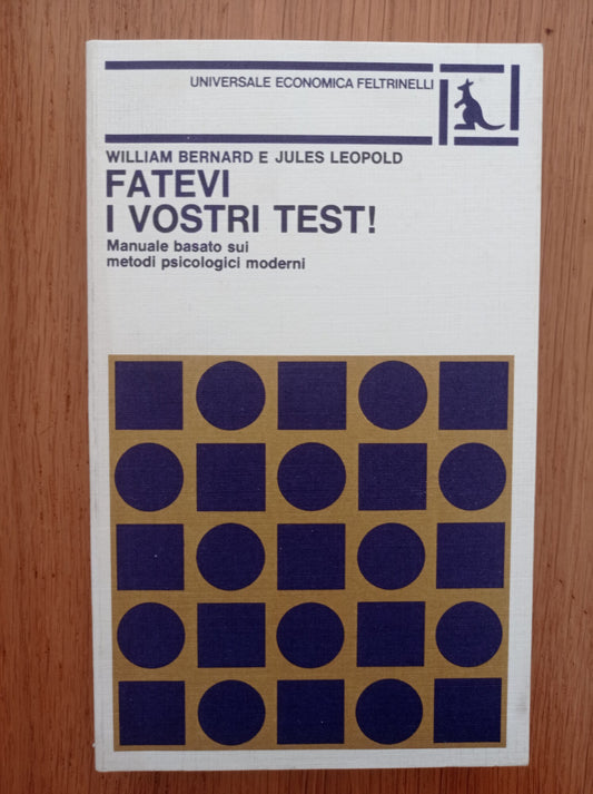 Fatevi i vostri test! - copertina