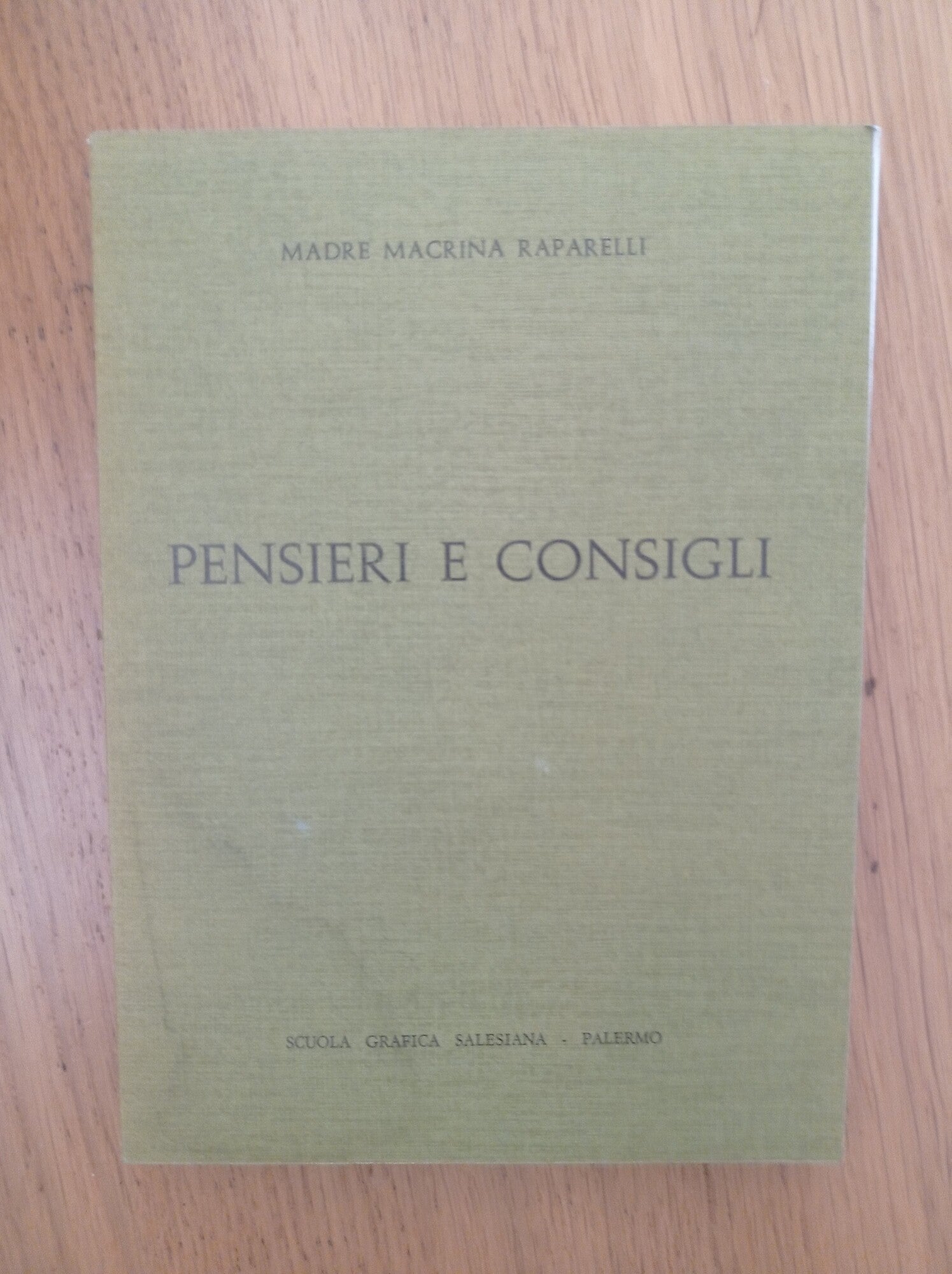 Pensieri e consigli - copertina