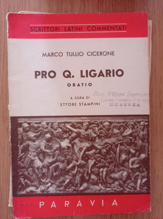 Pro Q. Ligario - copertina
