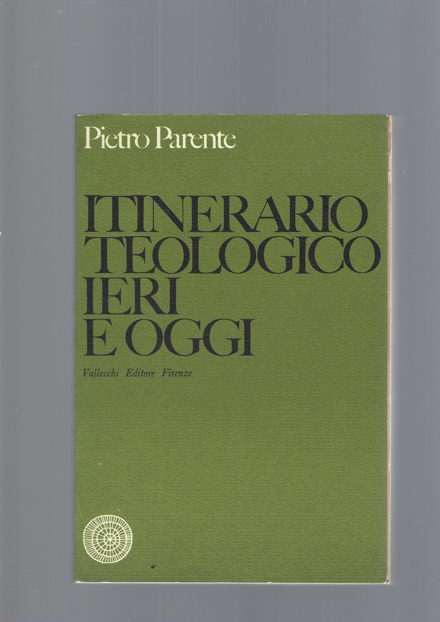 ITINERARIO TEOLOGICO IERI E OGGI - copertina