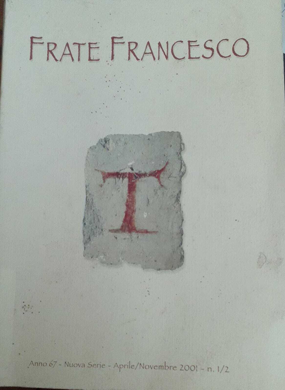 Frate Francesco rivista di cultura francescana - copertina