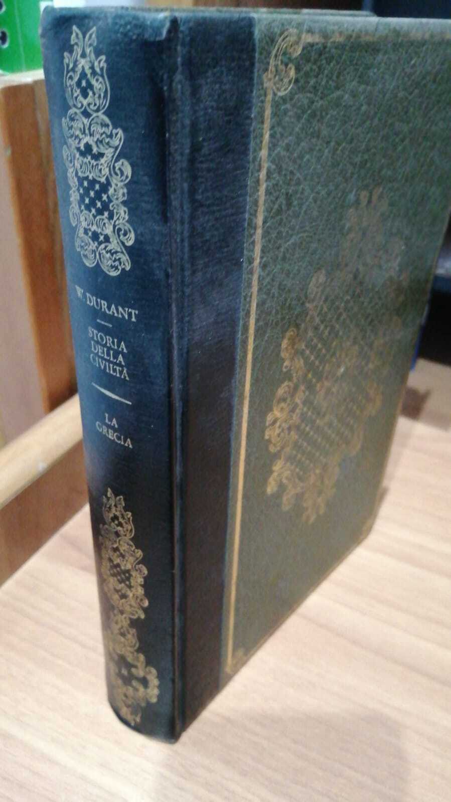 Storia della civiltà. La Grecia Vol. 2°  : L'Età dell'oro. - copertina