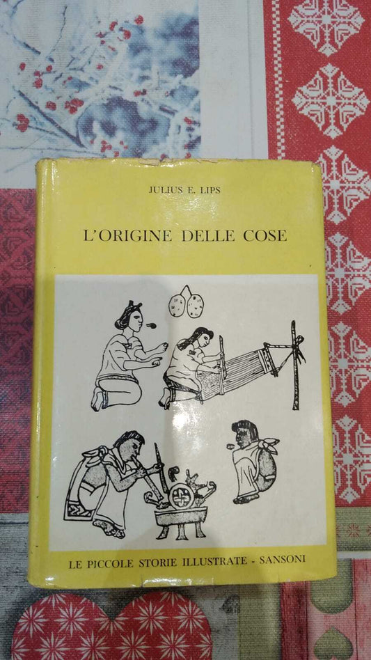 L'origine delle cose - copertina