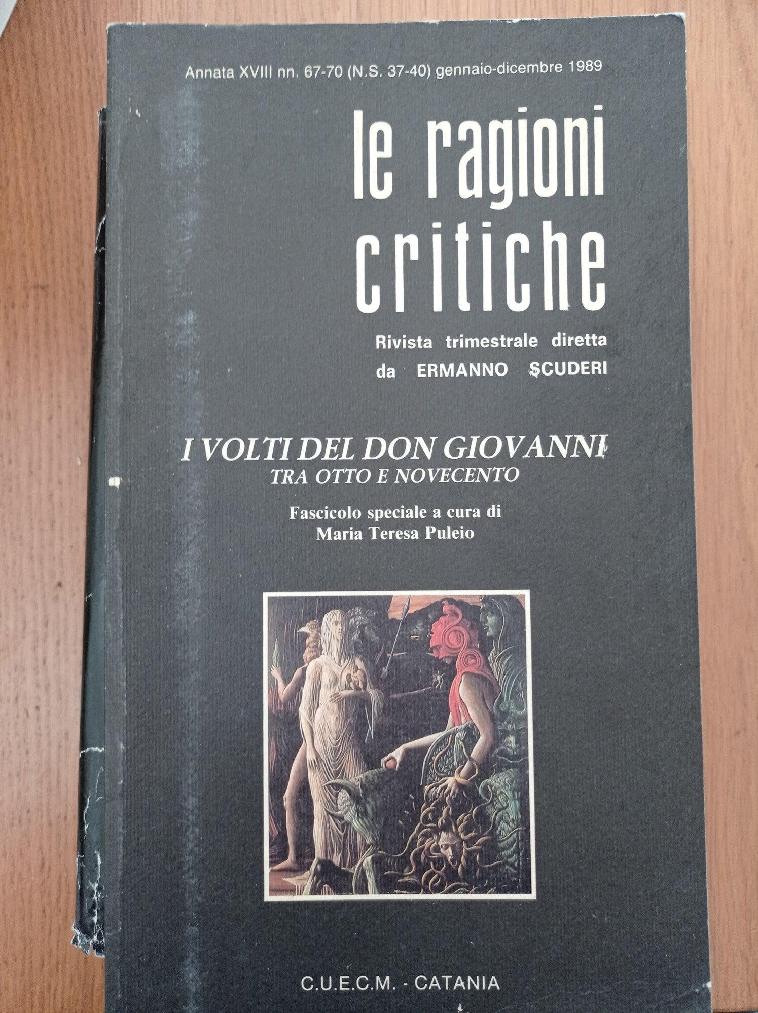 I volti del Don Giovanni - copertina