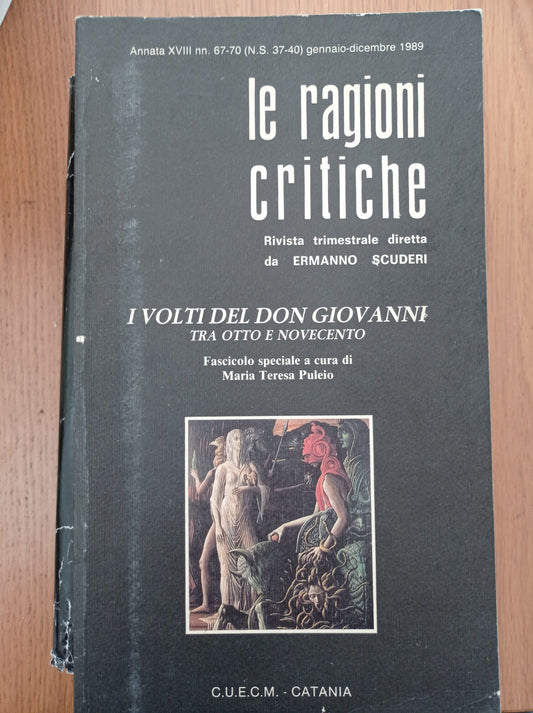 I volti del Don Giovanni - copertina