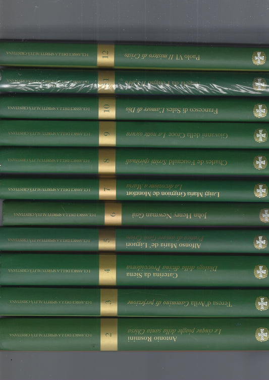 LA GRANDE BIBLIOTECA CRISTIANA - I CLASSICI DELLA SPIRITUALITA' CRISTIANA - copertina