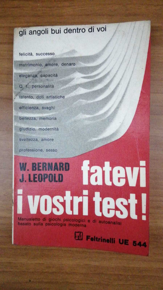Fatevi i vostri test! - copertina