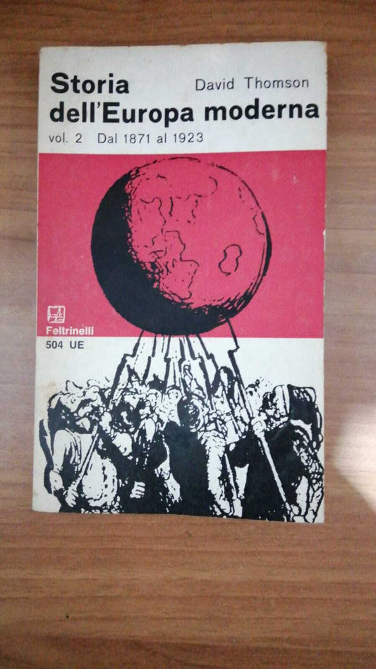 Storia dell'Europa Moderna  : Volume 2 : dal 1871 al 1923 - copertina