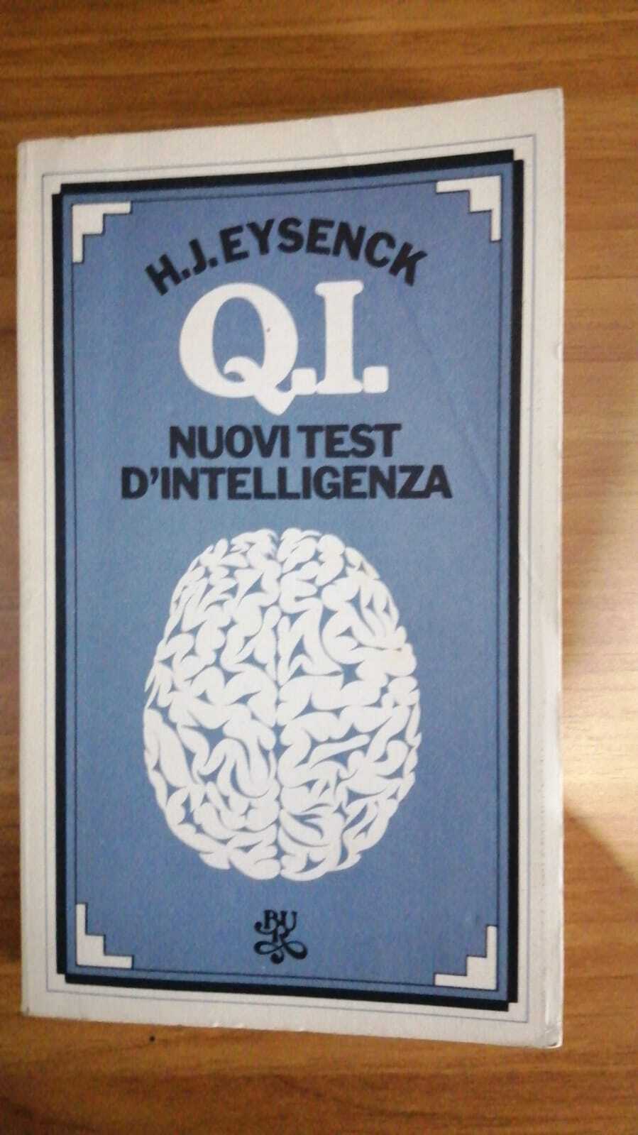 Q. I. Nuovi test d'intelligenza - copertina