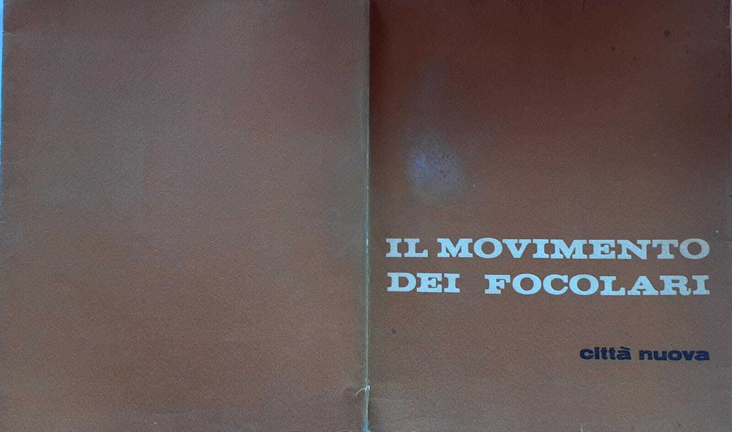 Il movimento dei focolari - copertina
