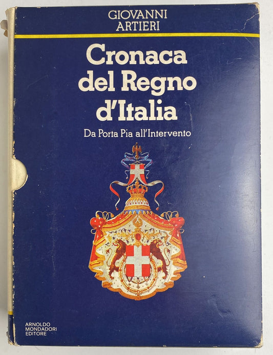 Cronaca del Regno d'Italia. Volume I - copertina