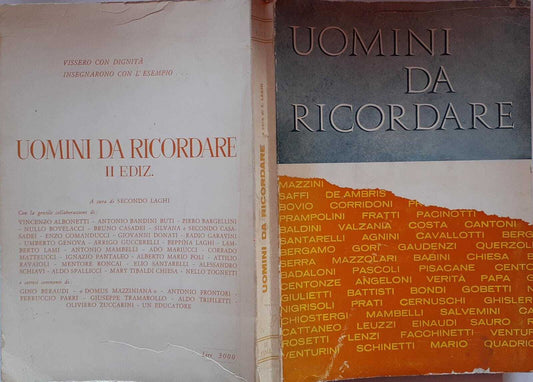 Uomini da ricordare - copertina