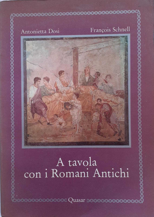 A tavola con i romani antichi - copertina