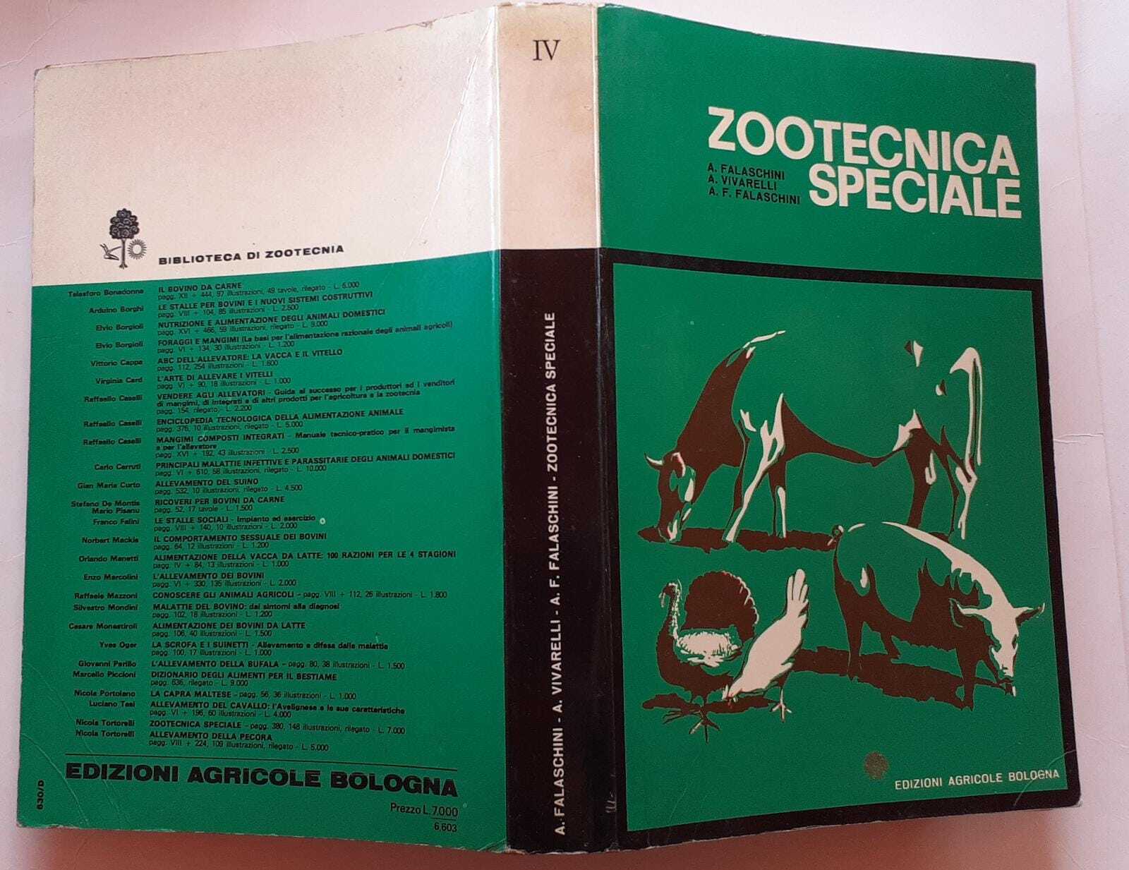 Zootecnica speciale - copertina