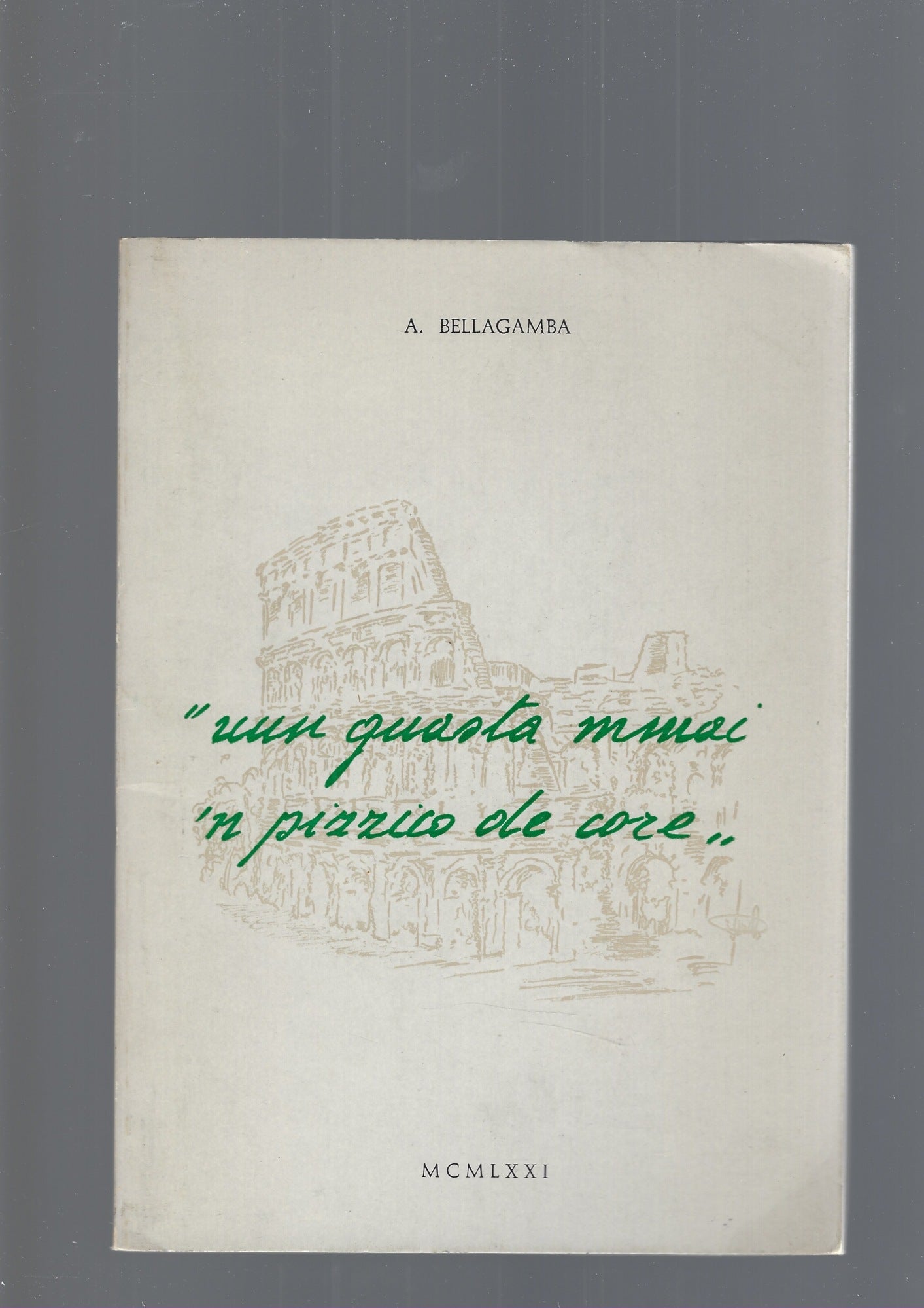 UUN GUASTA MMAI 'N PIZZICO DE CORE - copertina