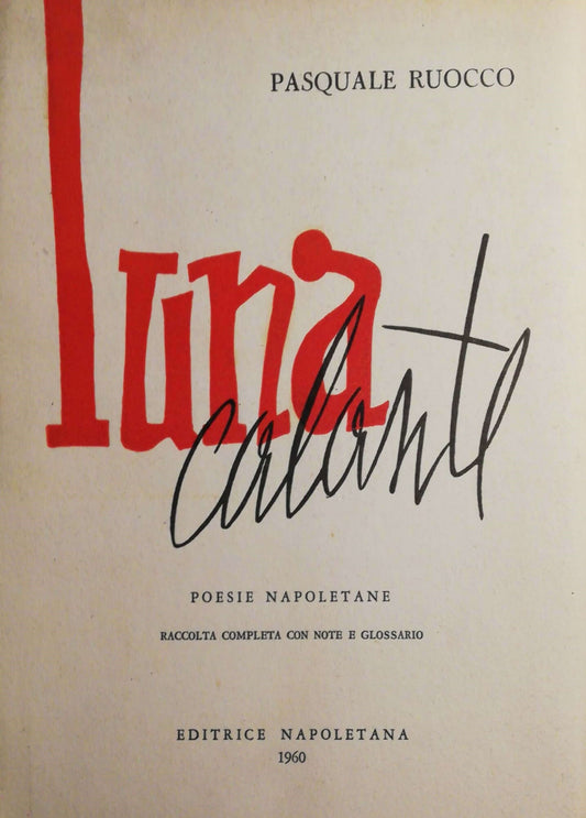 Luna calante - copertina